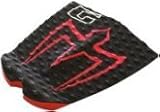 Gorilla Grip Asher Pacey Surfboard Traction Pad in Black and Red