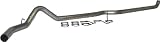 MBRP S6004PLM Down Pipe Back Single Side Off-Road Exhaust System with Front Pipe