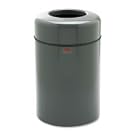 Waste Container, 28 Gallon, Radius Top, 18-1 8 Dia x 30-1 4 Height, Gray RUB911100GRAY by Rubbermaid®