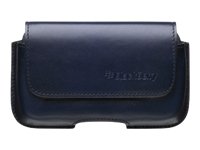 BlackBerry 9000 Leder Horizontal Holster blau Preisvergleich