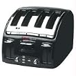 T-fal 5332002 Classic Avante 4-Slice 6-Setting Toaster with Bagel Option, Black