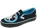 Vans Classic Slip-On | Skate Shoes (Germs) Black/Blue Atoll
