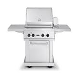 Viking 30 in Grill and Ultra Premium Cart w/ two grill areas and infrared rear burner - VGBQ300-2RT/