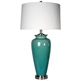 IMAGE OF Azure Ceramic Steel Base Table Lamp