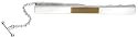Fred Bennett Men's Y019 Tigers Eye Inlay Tie Slide