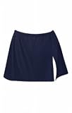 Navy Vented Skirt Bottom - Plus Size Swimwear Plus Size Swimsuit