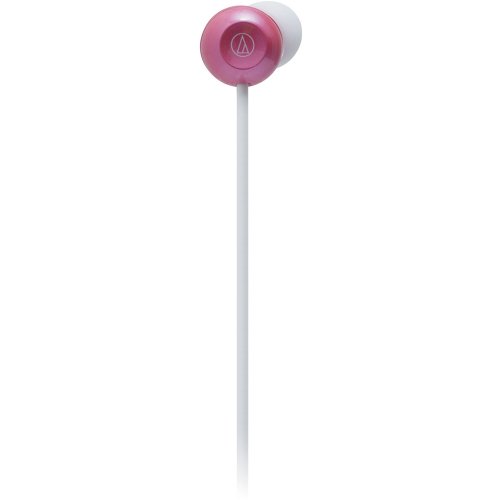Audio Technica ATH-CKF300PK Ultra Lightweight In-Ear Headphones, Pink