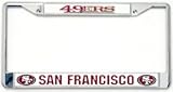 Review Rico  / San Francisco 49ers Chrome License Plate Frame
