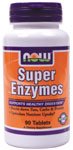 Super Enzymes by NOW Foods - Digestive Support (90 Tablets)