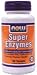 NOW SUPER ENZYMES - 90 TABLETS
