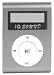 Supersonic SC1006SL 1GB FM Radio/MP3 Player with LCD Screen and Earphones - Silver (1 Each)