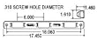 Truck-Lite Model 15 Polycarbonate ID Bar 00817 Truck-Lite Model 15 Polycarbonate ID Bar 00817