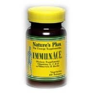 Nature's Plus ImmunACE Vitamins A C E with Minerals & Herbs - 60 Tablets