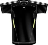Adidas Kinder T-Shirt Yb Clima 365 Quarter, black/wonder buzz f10/white, 152, P92111 Preisvergleich