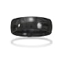Black Stainless Steel Men's Ring