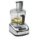 Food Processor, 12 Cup Work Bowl, 4 Cup Mini Bowl, Dual Feed Tubes, Chrome