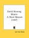 David Binning Monro: A Short Memoir (1907)
