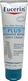 Eucerin Plus Intensive Repair Foot Creme - 3 OZ