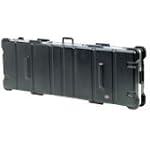 SKB ATA 88-Note Slim Line Keyboard Case with Wheels, TSA Locking, Trigger Latch