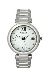 Citizen Women's EO1110-53A Marne Signature Eco-Drive Diamond Dial Watch