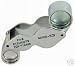 10x and 20x Dual Butterfly Loupe Magnifier