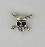 A Devilish Little Skull Stud Earring in Sterling Silver...A Single, Why Buy Two, When You Only Need One?