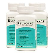 Relacore - 3 Bottle Bonus Pack Save $65, Helps Prevent Stress Related Abdominal Fat