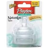 Playtex Naturalatch Latex Nipple, Slow