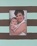 Brown and Blue Stripe Frame
