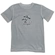 Boys Life Is Good Running Soccer Tee