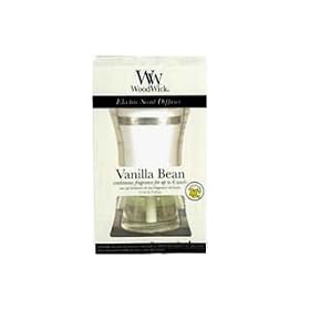 WoodWick Vanilla Bean Electric Fragrance Diffuser Kit by WoodWick