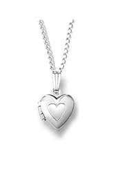 Sterling Silver Heart Baby Locket