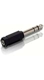 3.5mm to 6.5mm Adaptor Jack Audio Converter