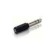 3.5mm to 6.5mm Adaptor Jack Audio Converter