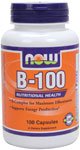 B-100 by NOW Foods - Vitamins (100 Capsules)