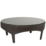 Montego Bay Coffee Table - Rectangular - Wicker Patio Furniture