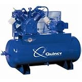 Quincy 15-HP 120-Gallon Two-Stage Air Compressor (460V 3-Phase) - 2153DS12HC46
