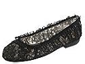 Beverly Feldman Genuine | Women's Dress Flat Shoes Black Lace/ Natural Mesh