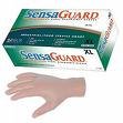 Memphis Sensatouch Medical Grade Disposable Vinyl Gloves, Clear, Powder Free, 5 mil XL