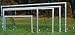 5'H x 10'W x 2'D x 6'B Official Recreational Unpainted Goal