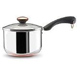 Paula Dee Signature stainless steel 2 Qt. Covered Saucepan