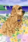Cocker Spaniel Garden Flag2008