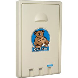 Cream Vertical Baby Changing Station KKPKB101-00 Category: Baby Changing Tables