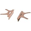 WILTON 404-4, Copper Jaw Caps, 4" Jaw Width
