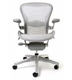 Aeron Glacier Fully Loaded Tux-Edition Chair By Herman Miller