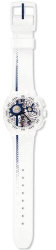 Swatch 'Street Map Blue' Watch SUIW408