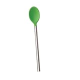 Kitchen & Housewares : Tovolo Green Solid Silicone Spoon, 14 Inch