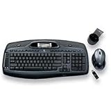 Logitech Cordless Desktop MX 5000 Laser - Keyboard - wireless - Bluetooth - mouse - Bluetooth 2.0 EDR USB adapter - Norwegian