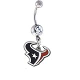 Houston Texans NFL Belly Navel Ring