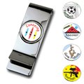 Sport and Hobbies Themed Money Clip -Item Ref: SHTMC